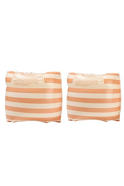 Choice Orange stripe PVC Swimming Hydrofoil Inflatable Arm Sleeve, Swimming Pool Inflatable Arm Floating Ar