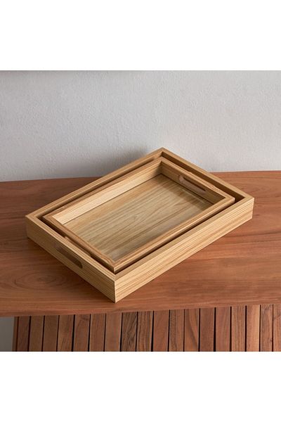 Home Box Atrium 2-Piece Paper Tray Set