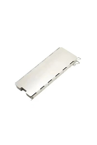 Choice 8 قطع 67 × 24 سم واقي أمامي سميك قابل للطي لموقد الغاز الخارجي (8 قطع)