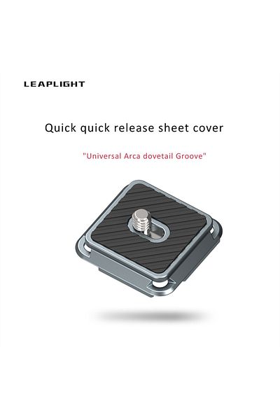 Choice Top Plate 2025 Universal Arca Quick Release System Plate Clamp 1/4'' 3/8' Quick Switch Kit for DSLR