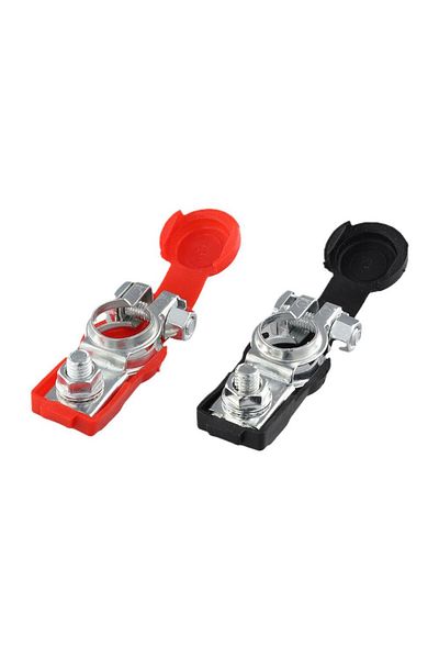 Choice black Battery Clamp Clip Car Cable Connector Battery Bornes Main Cable Post Clamp Terminal Tractor T