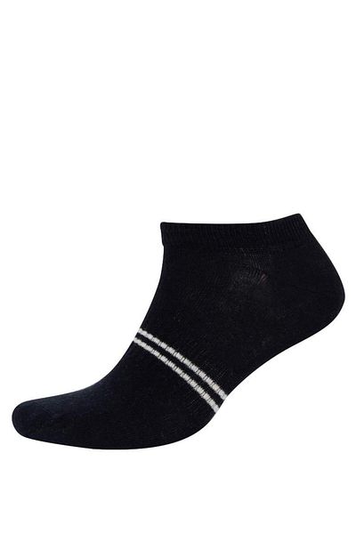 DeFacto New Season Men's 3-Piece Cotton Booties Socks