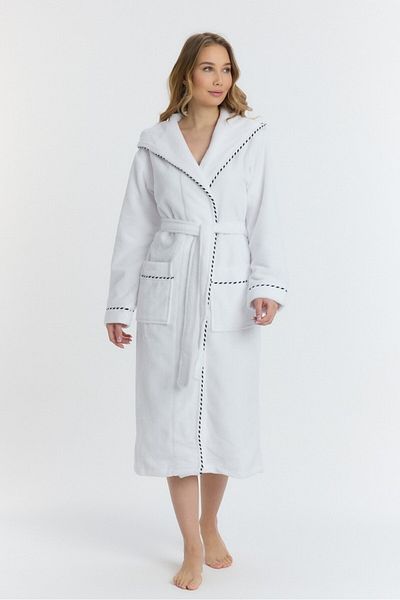 Mulberry Γυναικείο μπουρνούζι Triga Hooded 100% Βαμβάκι