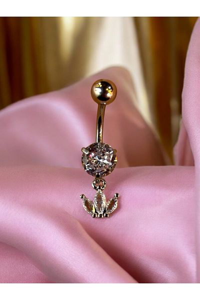 Takayrum Steel Dangle Anti Tarnish Belly Piercing