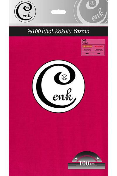 Cenk Φούξια μονόχρωμη τσάντα γραφής 100 cm - 0301 - 006