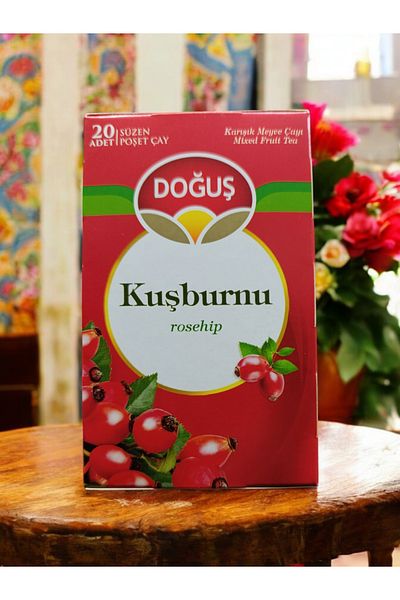 Doğuş Rosehip 20 Cup Filtered Sachet Herbal Tea 50g