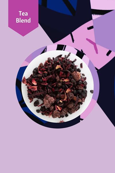 Mim and More Berry Tea - Böğürtlenli Hibiskus Çayı, 50 gr