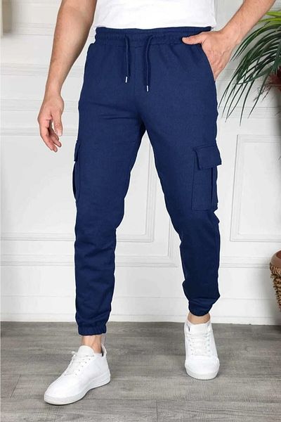 SURMARİ Comfort Fit Mold férfi melegítőnadrág teherzsebekkel