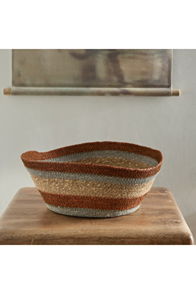 Home Box Noir Sea Grass Floor Planter 40x40x14 cm