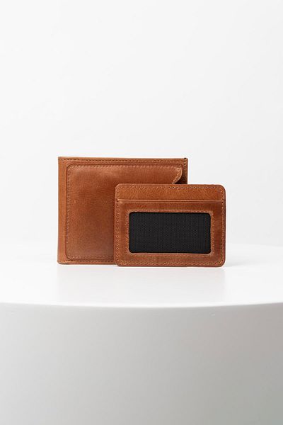 BAYDERİ Porte Genuine Leather Men's Wallet with Extra Card Holder