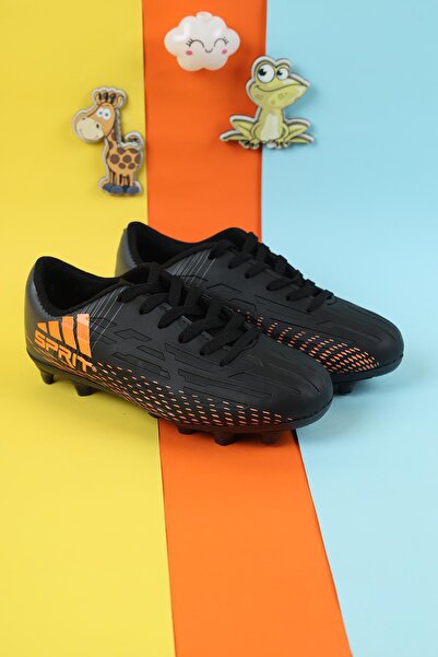 Moda Lime Boys' Football Boots Turf Field Boys' Soccer Shoes Spiked Football Sneakers