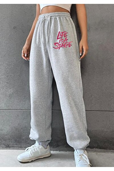 RPT MODA أكمام مريحة ذات أكمام مطاطية مطاطية من أسفل بدلة رياضية بجيوب مطبوعة...