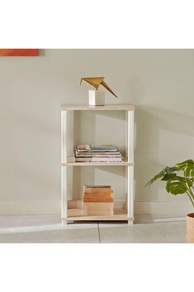 Home Box رف مستطيل من 3 طبقات من Pegg