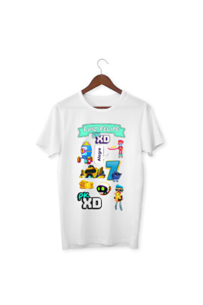 YAPO TİCARET Tricou alb unisex pentru copii adulți PK XD - imprimat