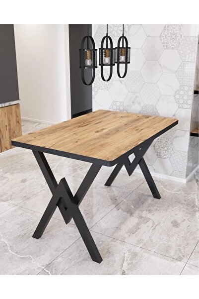 AVVİO 80x140 Alara Mutfak Masası Yemek Masası Balkon Masası Cafe Masası