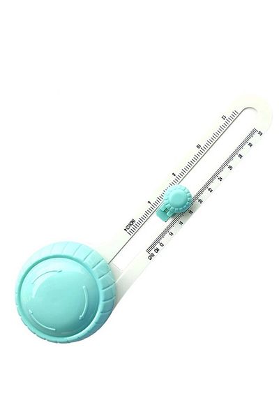 Choice Green 1PC 360 Degree Rotating Circular Paper Cutter Adjustable Positioning Manual Diy Tool Round Box