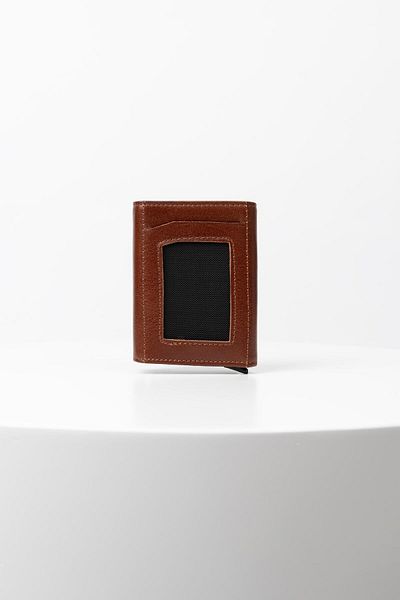 BAYDERİ Jules Genuine Leather Men's Wallet with Mechanism
