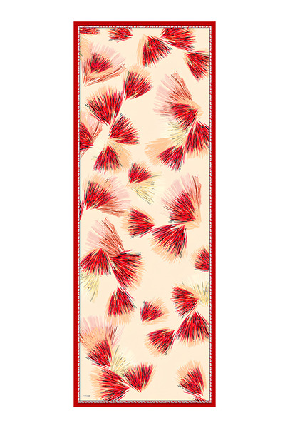 DELMARVOGUE Tuti Stripes Shawl |   Water