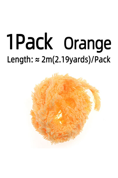 Choice 1Pack Orange ICERIO 2m/Pack Eggstacy Yarn Fly Tying Material Synthetic...