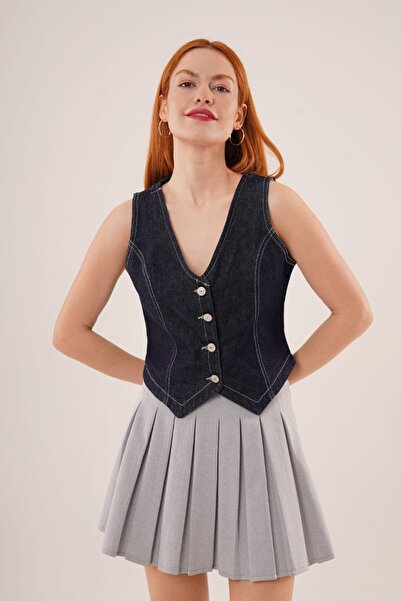 LOKADI Жіночий міні-жилет