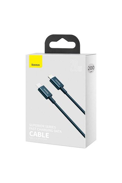 Baseus Superior Series Fast Charging Data Cable Type-C to iP PD 20W 2m Blue