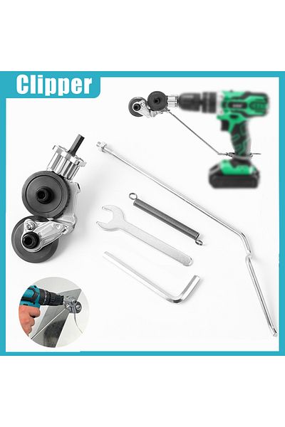 Choice Converter Electric Drill Convert Shears Plate Cutter Metal Sheet Cutter Tool Free Cutting Tool Nibbl