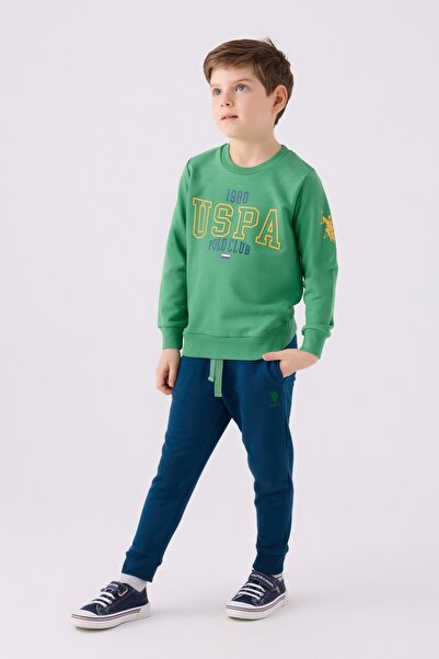 Waka Waka Ανδρική παιδική φόρμα ανάγλυφη στάμπα - Πράσινη