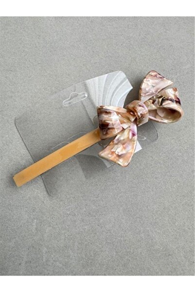 Pelin Aksesuar Автоматична шпилька з довгою бантиком -6