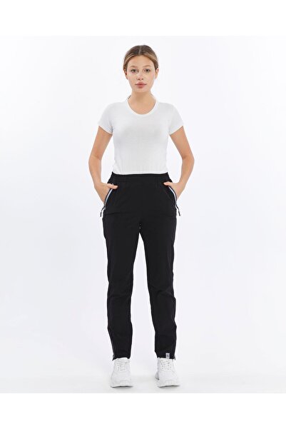 Quick Dry Kadın Trekking Pantolon-SİYAH