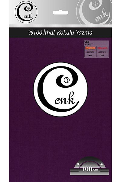 Cenk Culoare uni 100 cm Geantă de scris - 0301 - 065-vișine
