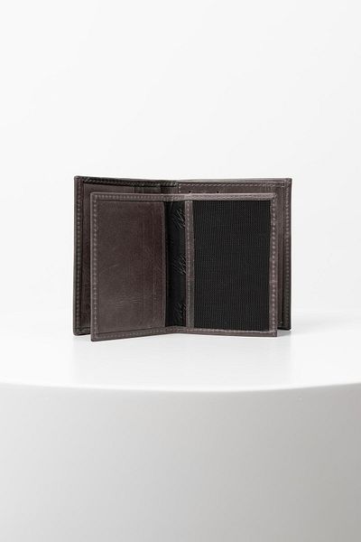 BAYDERİ Cortez Genuine Leather Men's Wallet with Extra Card