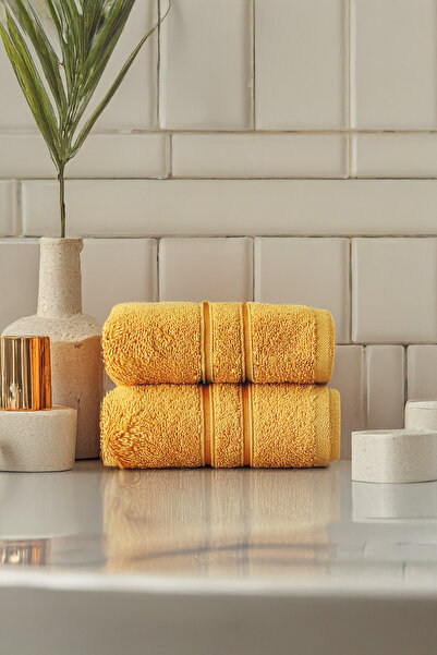 BOOVI نوفا هيت - طقم مناشف حمام/وجه قطعتين مقاس 70×140 سم 100% قطن نقي