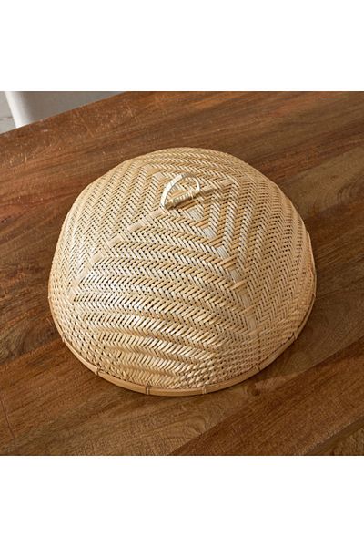 Home Box Belmonte Natural Bamboo Food Cover 45x19 cm