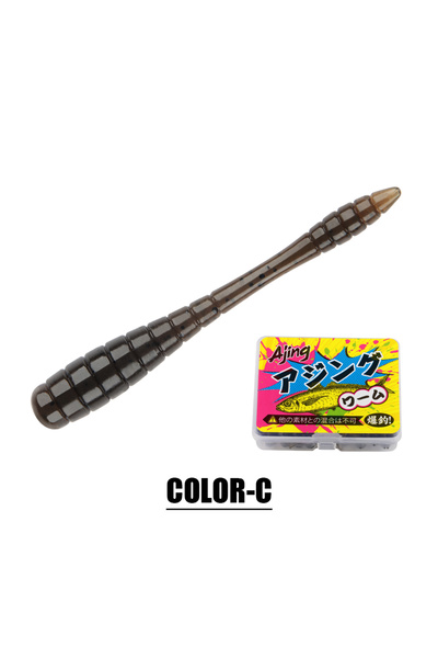 Choice طُعم Color-C Spinpoler TPR Ajing الناعم طُعم صناعي لصيد الأسماك في الب...