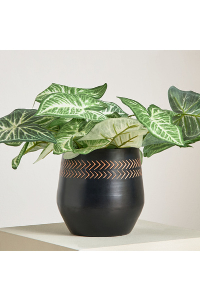 Home Box وعاء زرع من الألومنيوم المطروق من نيدريل مقاس 15×15×16 سم