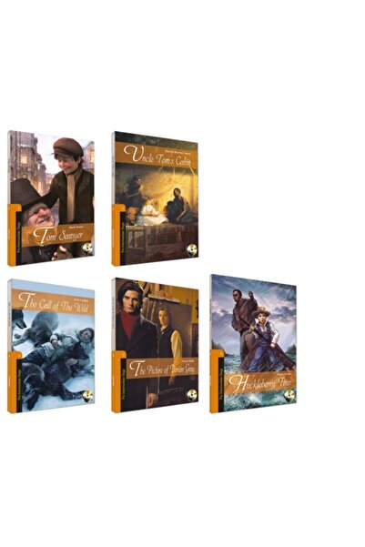 Kapadokya Yayınları İngilizce Hikaye Stage 3 ( B1 Seviyesi ) 5 Li Set Dinlemeli