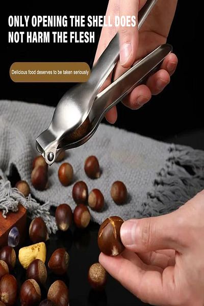Tor Store Stainless Steel Chestnut Scriber Cutter Chestnut Opener Plier