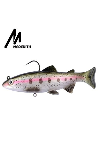 Choice طُعم صيد سمك السلمون المرقط من ميريديث مصنوع من مادة البولي فينيل كلور...