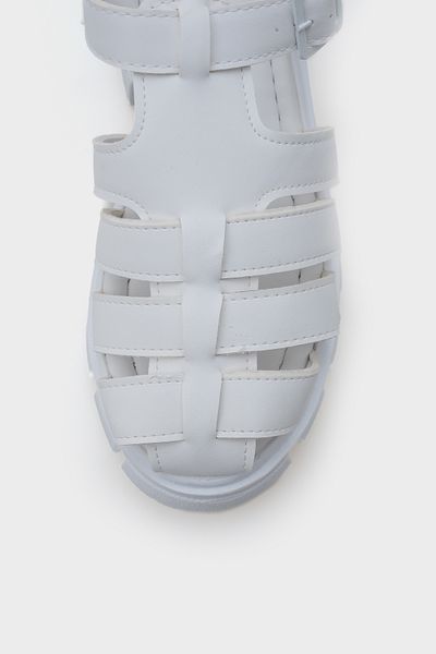 Capone Outfitters Pago-Damensandalen im Gladiator-Stil – dicke Sohle