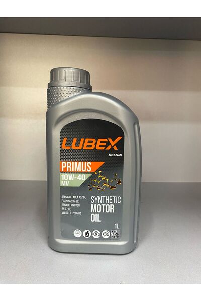Lubex Primus Mv 10 w 40 1 lt Sentetik Motor Yağı