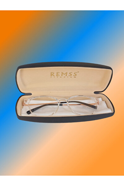 remss Premium μαύρο μεταλλικό κουτί γυαλιών από συνθετικό δέρμα με αρθρωτό με...