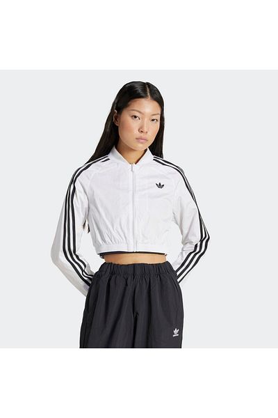 adidas Adicolor Teamgeist Women's White Jacket (Jd0265)