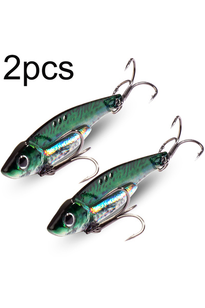 GOBAIT 16 جرام F 2 قطعة ملعقة دوارة طُعم معدني 7.5 جرام 10 جرام 16 جرام 20 جر...