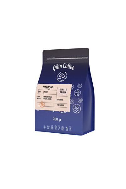 Qilin Coffee كينيا نيري AA 200 جرام فلتر وقهوة اسبريسو