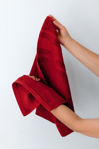BOOVI Vivus Coral - 4 Pieces 40x80 Cm 100% Pure Cotton, Quality Towel SetHand| Face| Dowry| Bathroom| Luxury