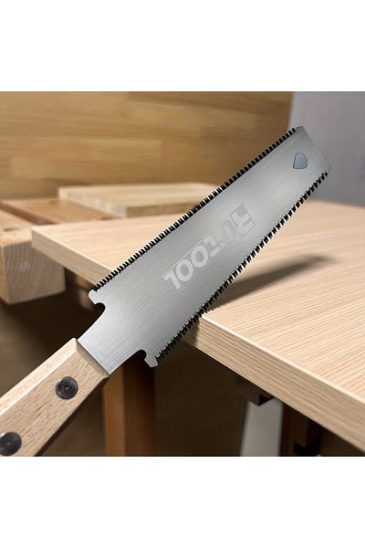 Choice 150mm Japanese Saw Ryoba 150mm Double Edged Flush Cut Saw 14/17 TPI Flexible Small Hand Saw with Woo