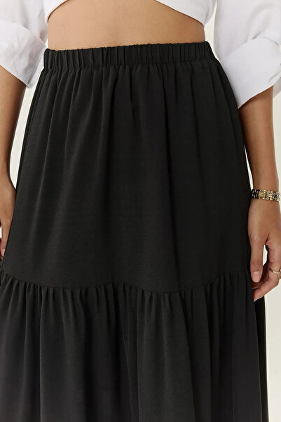 Hiccup Fusta maxi cu talie înaltă