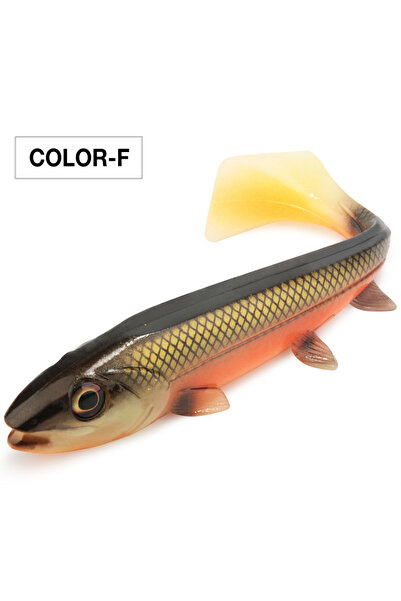 Choice طُعم صيد سمك البايك من Color-F Spinpoler Bombshad Square Tail Swimbait...