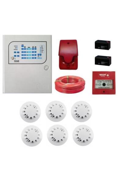 Genel Markalar 6 Gözlü Yangın Alarmı Codesec