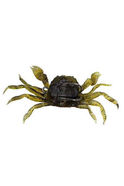 Choice طعم صيد بحري أخضر 10 سم 34 جرام طعم ناعم محاكاة ثلاثية الأبعاد بخطاف س...